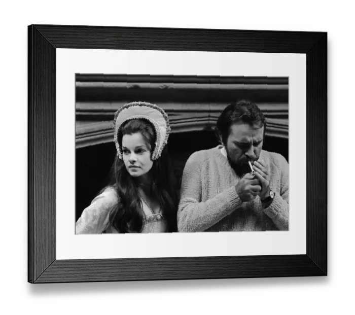 Framed Print : Film Anne of a Thousand Days 1969 Actors Richard Burton and Genevieve Bujold Framed Print : Film Anne of a Thousand Days 1969 Actors Richard Burton and Genevieve Bujold
