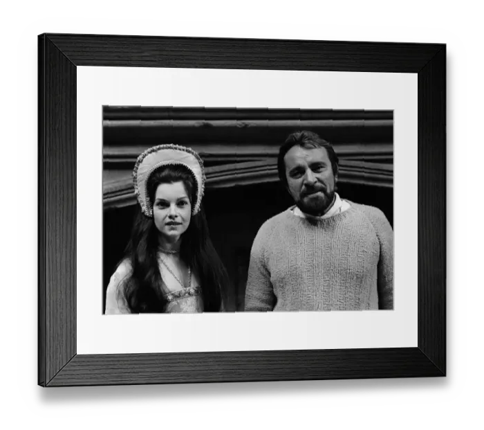Framed Print : Film Anne of a Thousand Days 1969 Actors Richard Burton and Genevieve Bujold Framed Print : Film Anne of a Thousand Days 1969 Actors Richard Burton and Genevieve Bujold