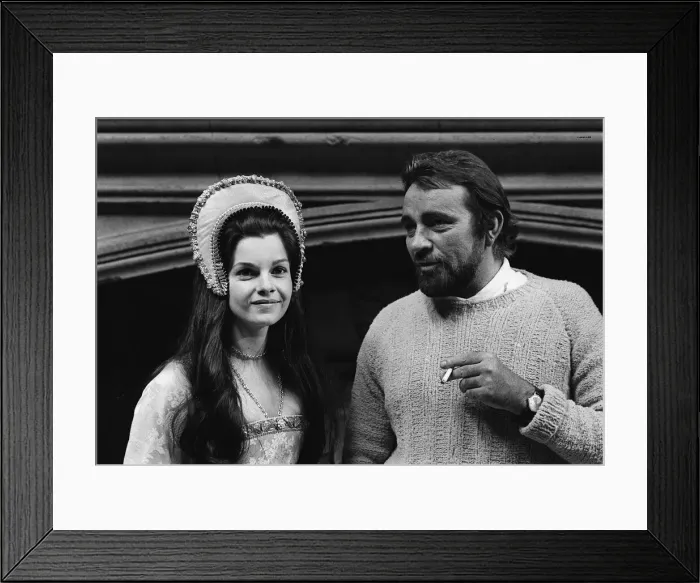 Framed Print : Film Anne of a Thousand Days 1969 Actors Richard Burton and Genevieve Bujold Framed Print : Film Anne of a Thousand Days 1969 Actors Richard Burton and Genevieve Bujold