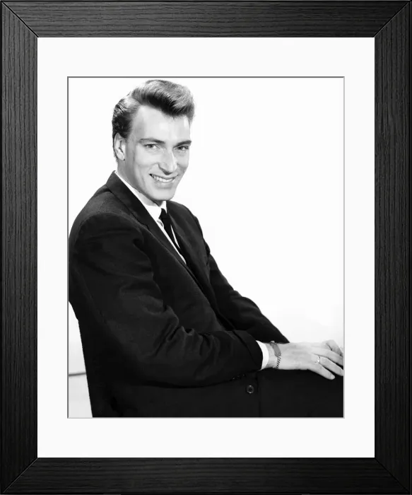 Framed Print : Singer Frank Ifield seen here posing for the Reveille newspaper for a fashion feature Framed Print : Singer Frank Ifield seen here posing for the Reveille newspaper for a fashion feature