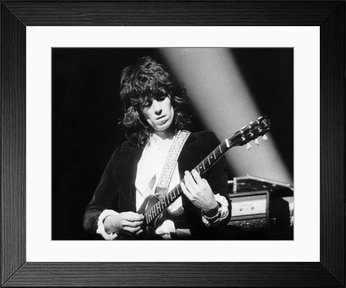 Framed Print : Keith Richards, The Rolling Stones guitar player in 1973 Framed Print : Keith Richards, The Rolling Stones guitar player in 1973