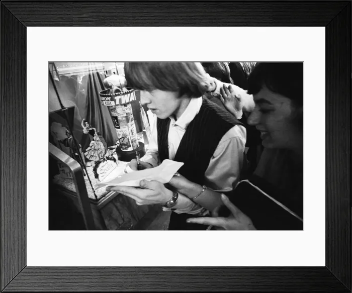 Framed Print : The Rolling Stones on Broadway. 2nd June 1964 Framed Print : The Rolling Stones on Broadway. 2nd June 1964