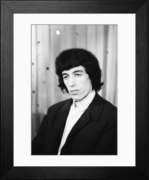 Framed Print : The Rolling Stones on Broadway. Bass player Bill Wyman. 2nd June 1964 Framed Print : The Rolling Stones on Broadway. Bass player Bill Wyman. 2nd June 1964