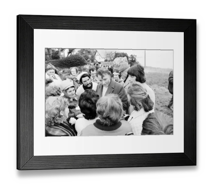 Framed Print : The locations for the film Under Milk Wood, depict the Welsh village of Framed Print : The locations for the film Under Milk Wood, depict the Welsh village of