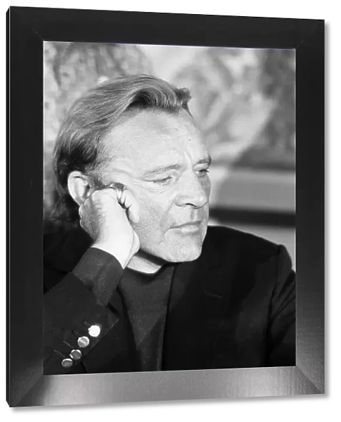 Richard Burton in Jerusalem, Israel 30th August 1975. On holiday with