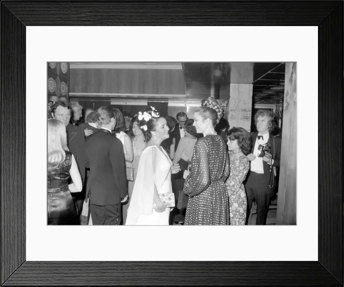 Framed Print : Fortieth birthday of film star Elizabeth Taylor. And to mark the occasion Framed Print : Fortieth birthday of film star Elizabeth Taylor. And to mark the occasion