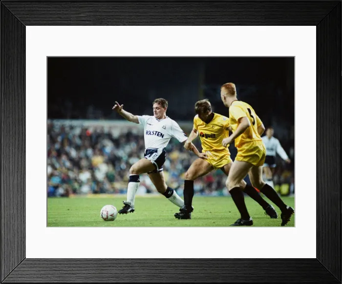 Framed Print : Rumbelows Cup Second Round First Leg match at White Hart Lane Framed Print : Rumbelows Cup Second Round First Leg match at White Hart Lane