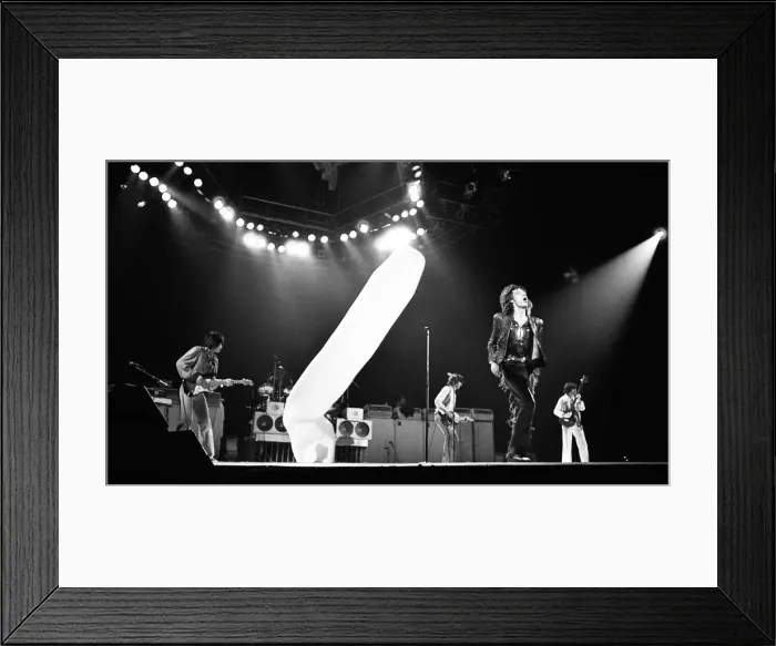 Framed Print : The Rolling Stones performing at Earls Court Arena, London, England Framed Print : The Rolling Stones performing at Earls Court Arena, London, England