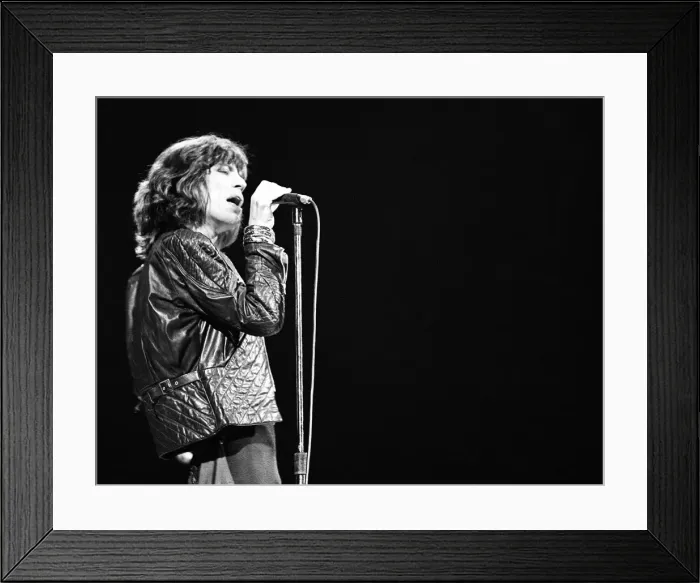 Framed Print : The Rolling Stones performing at Earls Court Arena, London, England. Mick Jagger Framed Print : The Rolling Stones performing at Earls Court Arena, London, England. Mick Jagger