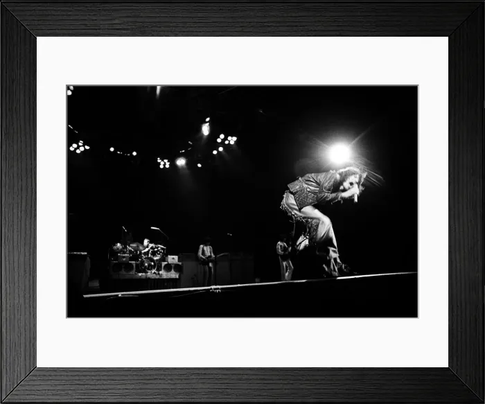 Framed Print : The Rolling Stones performing at Earls Court Arena, London, England
