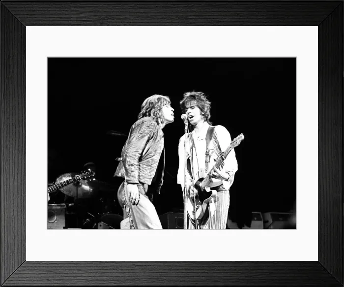 Framed Print : The Rolling Stones performing at Earls Court Arena, London, England Framed Print : The Rolling Stones performing at Earls Court Arena, London, England