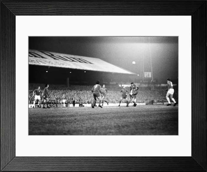 Framed Print : Cardiff City 1-0 Real Madrid 1971 Cup Winners Cup Quarter-final 1st leg Framed Print : Cardiff City 1-0 Real Madrid 1971 Cup Winners Cup Quarter-final 1st leg