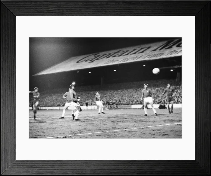 Framed Print : Cardiff City 1-0 Real Madrid 1971 Cup Winners Cup Quarter-final 1st leg Framed Print : Cardiff City 1-0 Real Madrid 1971 Cup Winners Cup Quarter-final 1st leg
