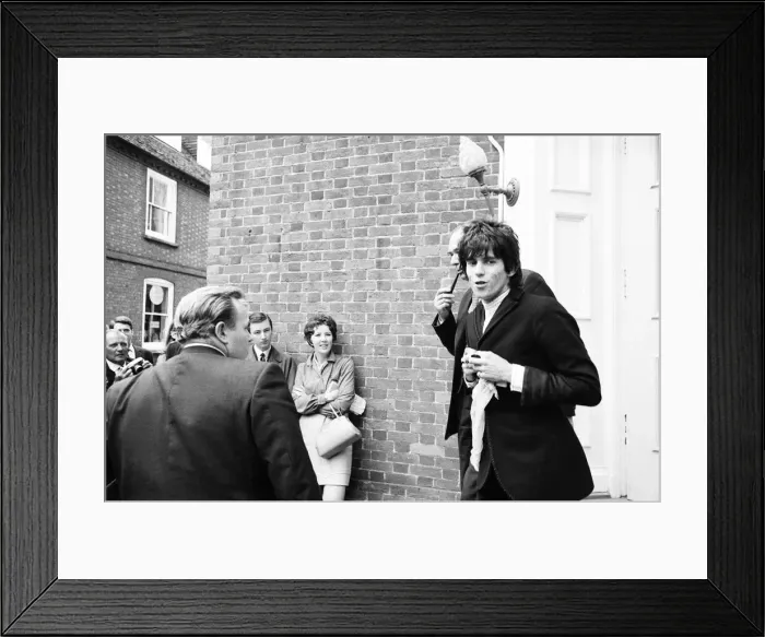 Framed Print : Rolling Stones Mick Jagger and Keith Richards drug case, Chichester Framed Print : Rolling Stones Mick Jagger and Keith Richards drug case, Chichester