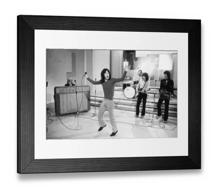 Framed Print : Rolling Stones: 29th November 1968 during rehearsals at the Wembley Park Studios for Framed Print : Rolling Stones: 29th November 1968 during rehearsals at the Wembley Park Studios for