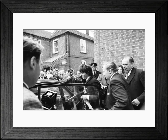 Framed Print : Rolling Stones Mick Jagger and Keith Richards drug case, Chichester Framed Print : Rolling Stones Mick Jagger and Keith Richards drug case, Chichester