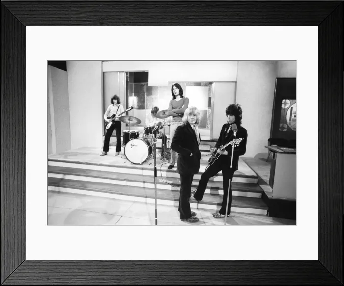 Framed Print : Rolling Stones: 29th November 1968 during rehearsals at the Wembley Park Studios for Framed Print : Rolling Stones: 29th November 1968 during rehearsals at the Wembley Park Studios for