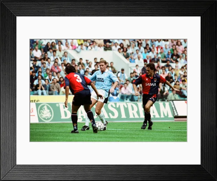 Framed Print : Italian Serie A league match at the Stadio Olimpico, Rome. Lazio v Genoa Framed Print : Italian Serie A league match at the Stadio Olimpico, Rome. Lazio v Genoa