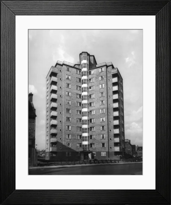 Framed Print : Duddeston tower blocks. Birminghams first multi-storey flats. 17th May, 1964 Framed Print : Duddeston tower blocks. Birminghams first multi-storey flats. 17th May, 1964