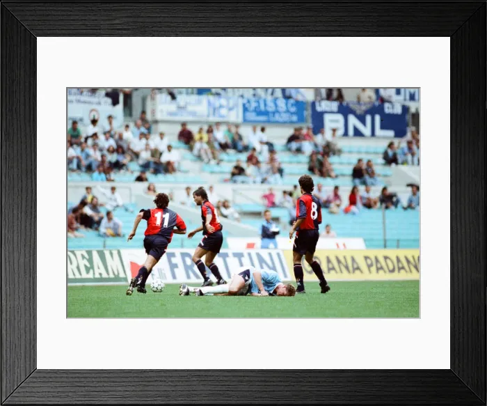 Framed Print : Italian Serie A league match at the Stadio Olimpico, Rome. Lazio v Genoa Framed Print : Italian Serie A league match at the Stadio Olimpico, Rome. Lazio v Genoa