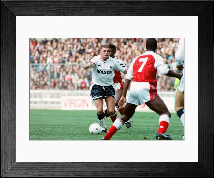 Framed Print : FA Cup Semi Final at Wembley Stadium. Tottenham Hotspur 3 v Arsenal 1
