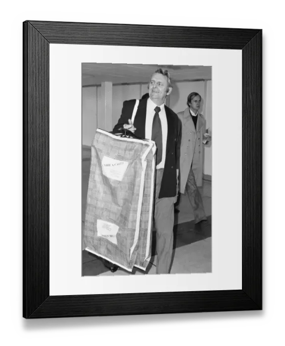 Framed Print : Two suits made in London for Frank Sinatra, were given the full VIP treatment when they Framed Print : Two suits made in London for Frank Sinatra, were given the full VIP treatment when they