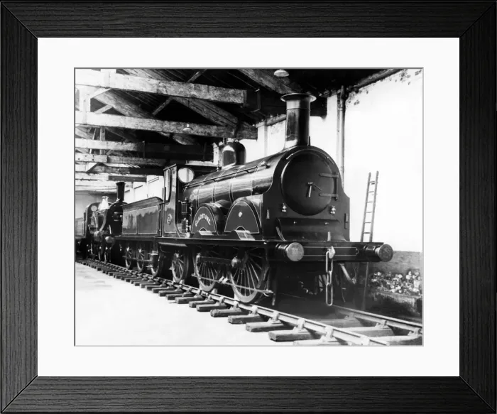 Framed Print : The Gladstone engine, one of the crack expresses, which has been running for 44 years