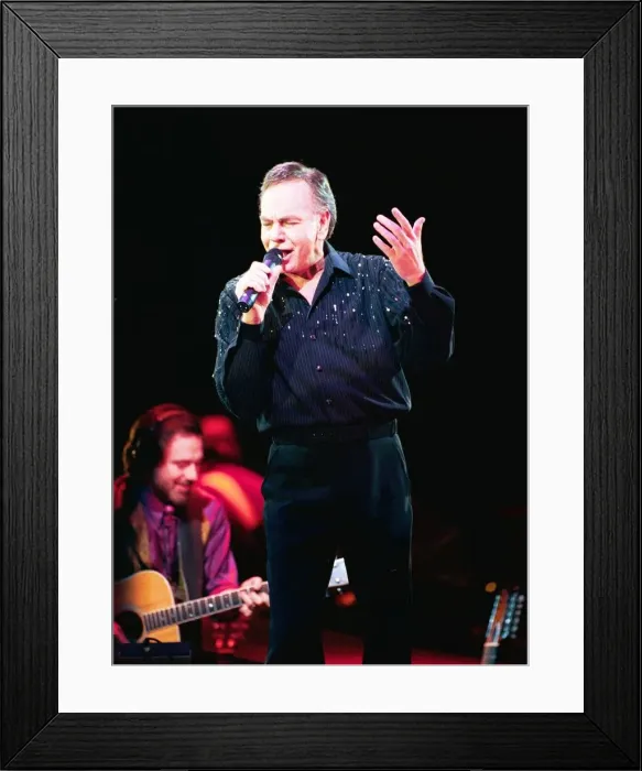 Framed Print : Singer Neil Diamond performs in concert at the Telewest Arena in Newcastle 24 February Framed Print : Singer Neil Diamond performs in concert at the Telewest Arena in Newcastle 24 February