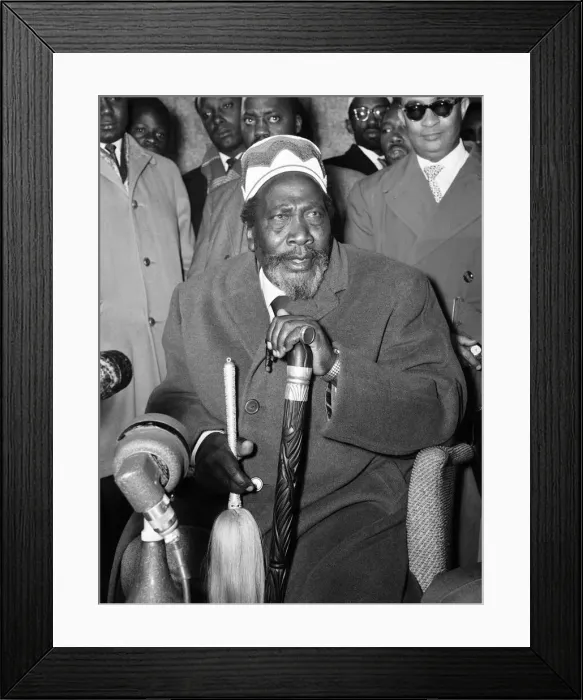 Framed Print : Jomo Kenyatta, leader of the Kenya African National Union Framed Print : Jomo Kenyatta, leader of the Kenya African National Union