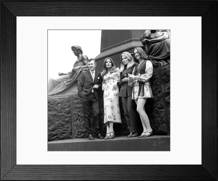 Framed Print : Bryan Forbes, managing director of Associated British Productions Framed Print : Bryan Forbes, managing director of Associated British Productions