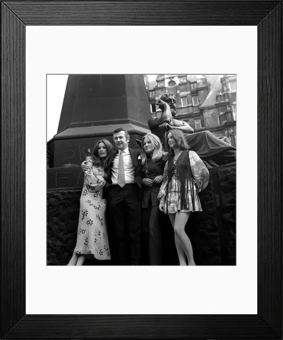 Framed Print : Bryan Forbes, managing director of Associated British Productions Framed Print : Bryan Forbes, managing director of Associated British Productions
