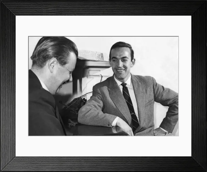 Framed Print : Aston Villa Footballer Ron Wylie. 26th June 1965 Framed Print : Aston Villa Footballer Ron Wylie. 26th June 1965