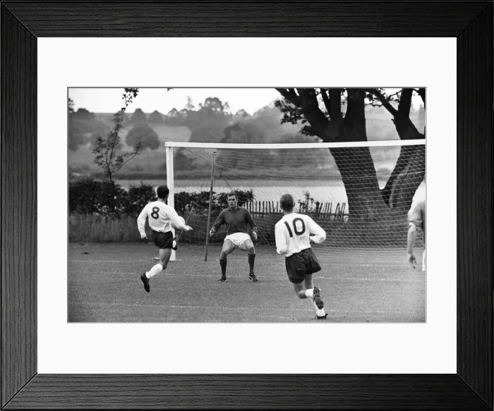 Framed Print : England team training session at London Colney, Hertfordshire Framed Print : England team training session at London Colney, Hertfordshire