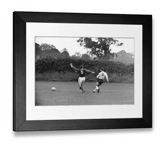 Framed Print : England team training session at London Colney, Hertfordshire