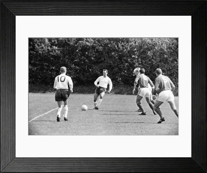 Framed Print : England team training session at London Colney, Hertfordshire Framed Print : England team training session at London Colney, Hertfordshire