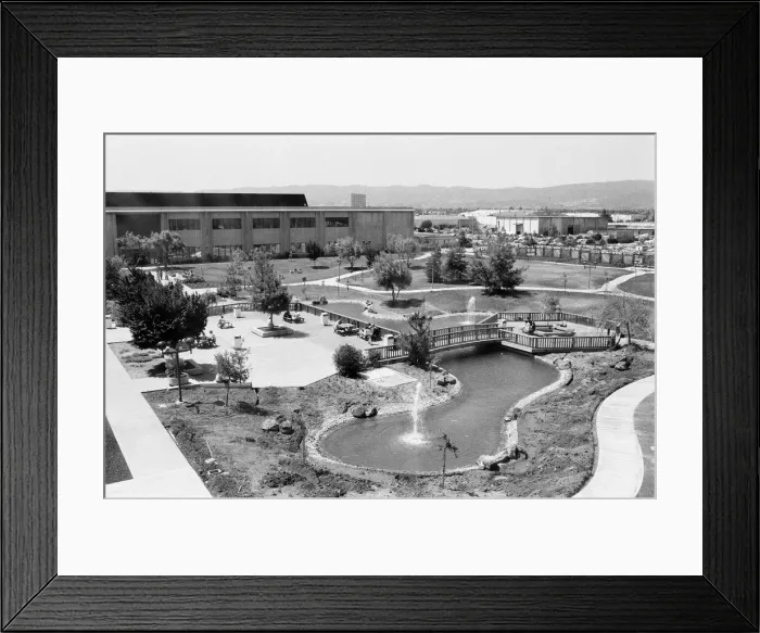 Framed Print : Silicon Valley, Santa Clara, California, USA, August 1978