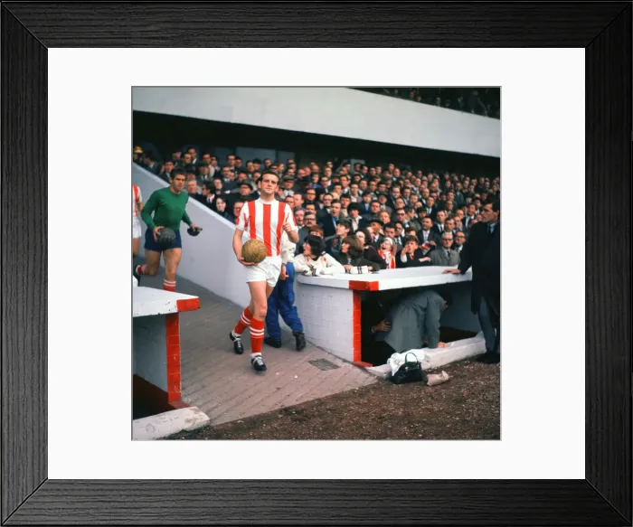 Framed Print : Stoke City FC Asprey. 24th October 1964 Framed Print : Stoke City FC Asprey. 24th October 1964