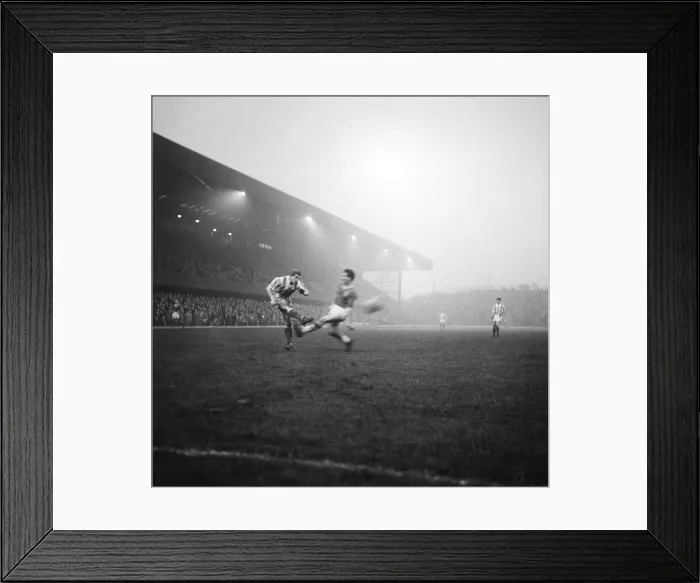 Framed Print : Stoke v Plymouth league match at the Victoria ground, Saturday 17th December 1960 Framed Print : Stoke v Plymouth league match at the Victoria ground, Saturday 17th December 1960