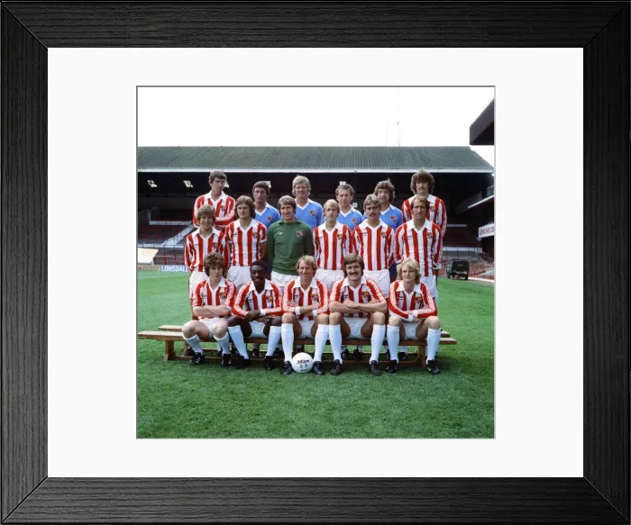 Framed Print : Stoke City FC. July 1979 Framed Print : Stoke City FC. July 1979
