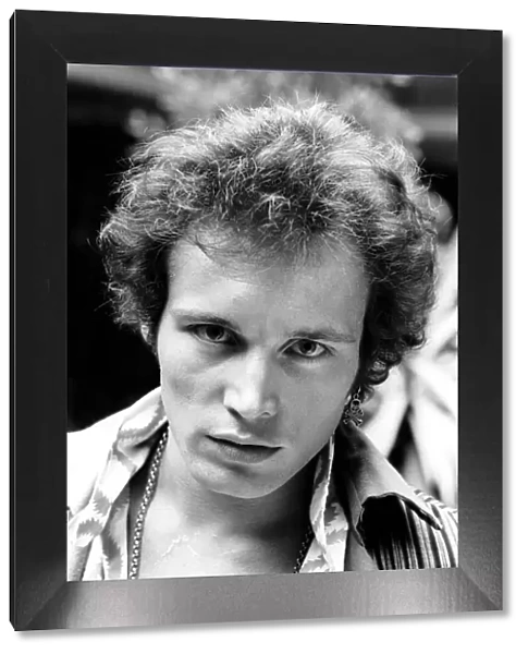 Adam Ant pictured without his make up in London today. February 1982