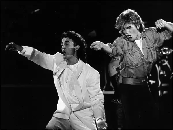 Wham in Concert, Ice Rink, Witley Bay, England, Tuesday 4th December 1984