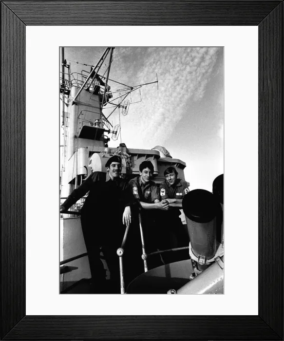 Framed Print : Signalman Raymond Short, 20, of Fossway, Walkergate, Newcastle
