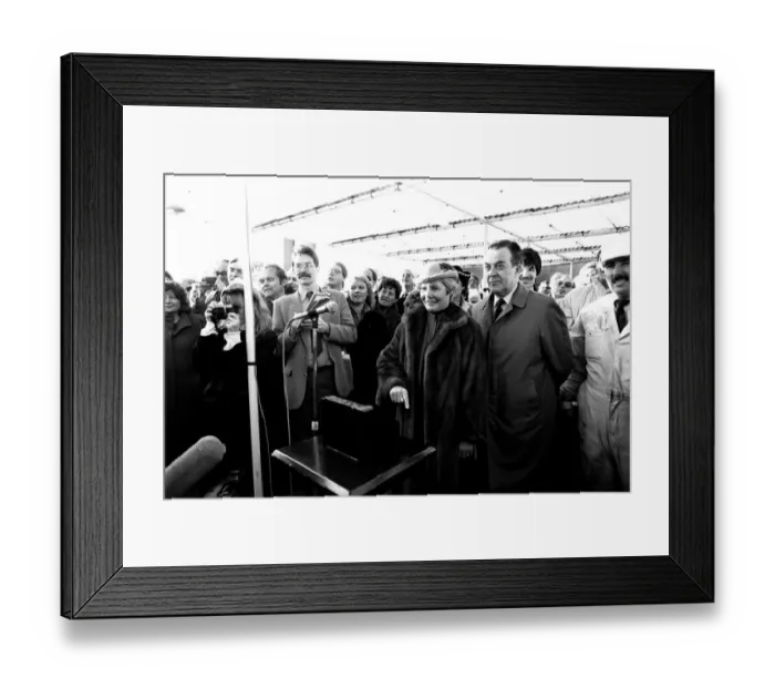 Framed Print : The launch of the merchant ship Johanna Oldendorff at the Southwick slipway of North-East Framed Print : The launch of the merchant ship Johanna Oldendorff at the Southwick slipway of North-East