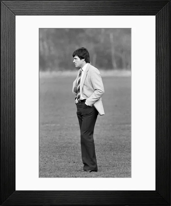 Framed Print : Dario Gradi takes over at Crystal Palace. 28th January 1981 Framed Print : Dario Gradi takes over at Crystal Palace. 28th January 1981