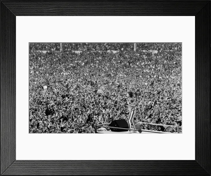 Framed Print : The Rolling Stones European Tour 1982. Wembley Stadium Framed Print : The Rolling Stones European Tour 1982. Wembley Stadium