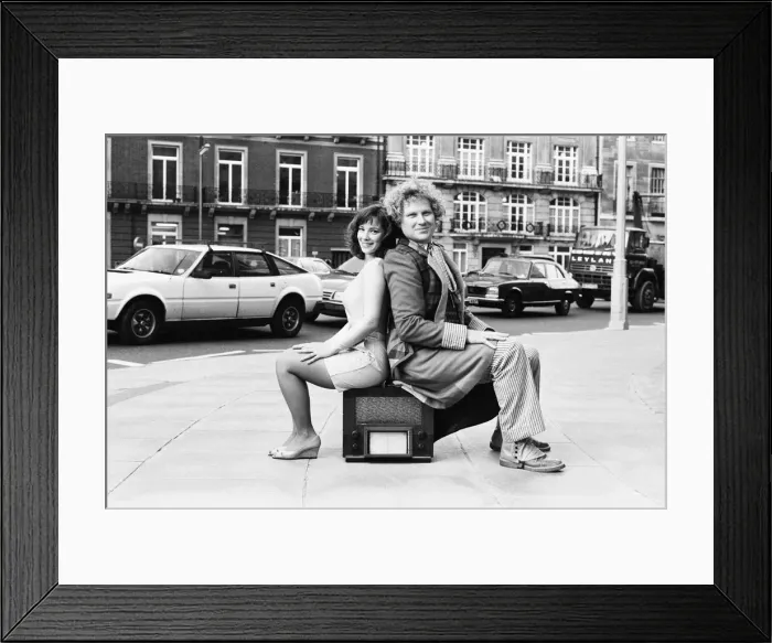 Framed Print : Actor Colin Baker, who plays Doctor Who in the BBC science fiction programme Framed Print : Actor Colin Baker, who plays Doctor Who in the BBC science fiction programme