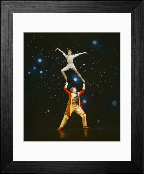 Framed Print : Actor Colin Baker, who plays Doctor Who in the BBC science fiction programme Framed Print : Actor Colin Baker, who plays Doctor Who in the BBC science fiction programme