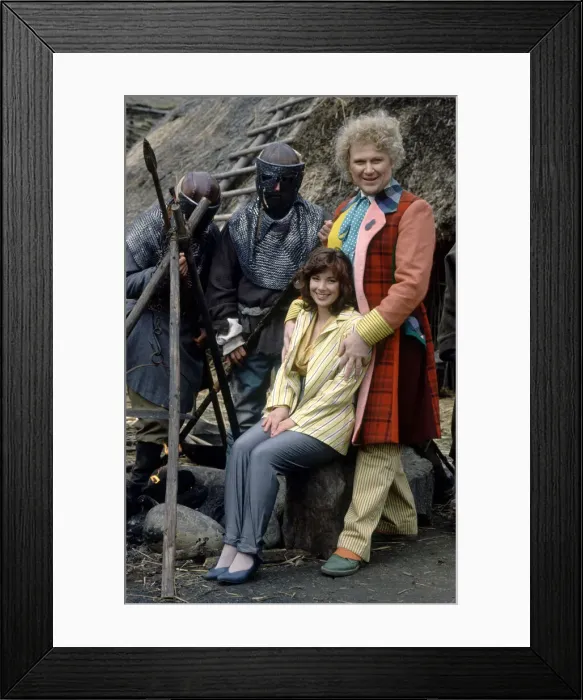 Framed Print : Actor Colin Baker, who plays Doctor Who in the BBC science fiction programme Framed Print : Actor Colin Baker, who plays Doctor Who in the BBC science fiction programme