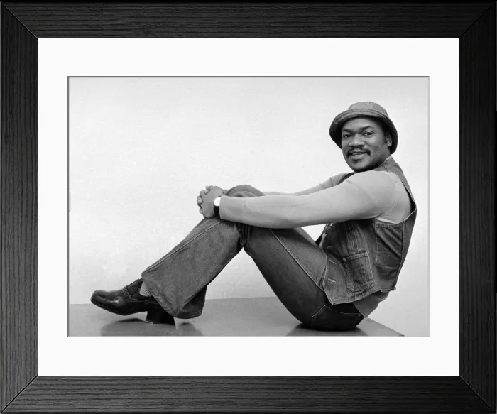 Framed Print : Jamaican-born singer Carl Douglas who reached number one with Kung Fu Fighting Framed Print : Jamaican-born singer Carl Douglas who reached number one with Kung Fu Fighting