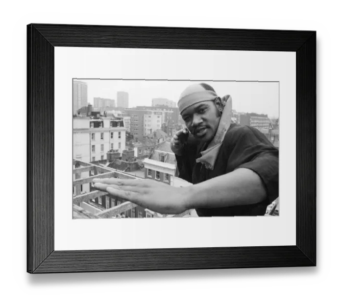 Framed Print : Jamaican-born singer Carl Douglas who reached number one with Kung Fu Fighting Framed Print : Jamaican-born singer Carl Douglas who reached number one with Kung Fu Fighting